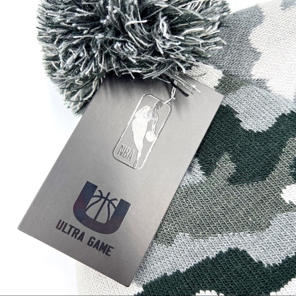 NBA Ultra Game Chicago Bulls Salute to Service Camouflage Winter Knit Cap Beanie - Picture 6 of 7